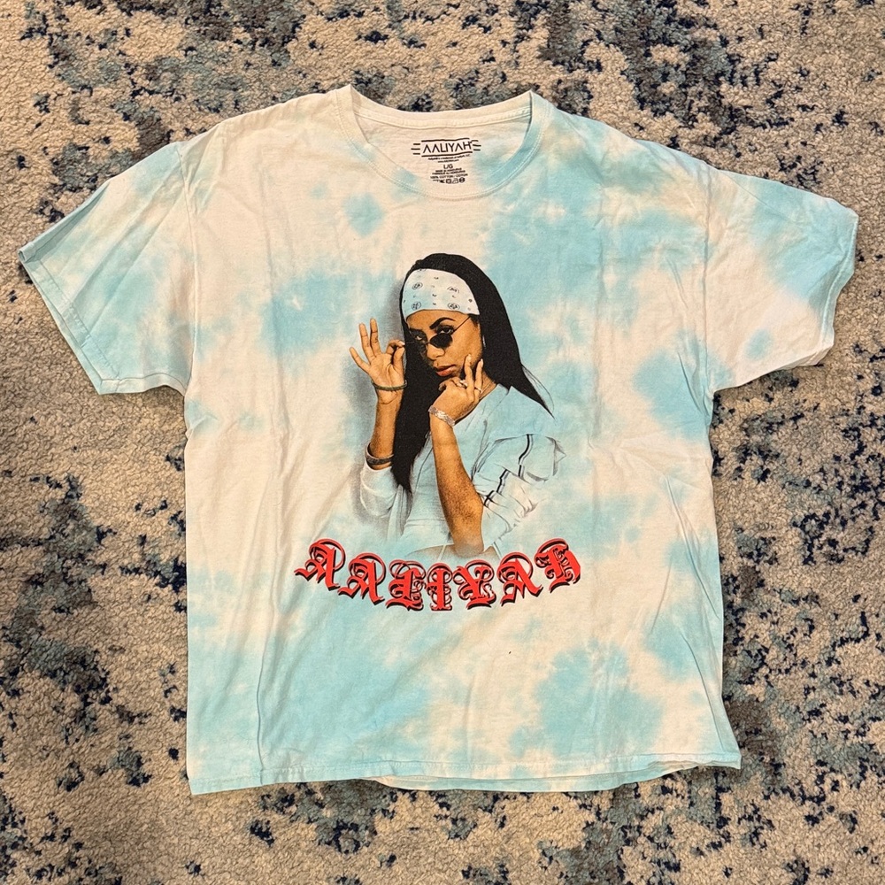 Blue Tie-Dye T-Shirt